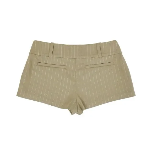 NWT NBD Reade Micro Short in Khaki Green - Picture 5 of 6